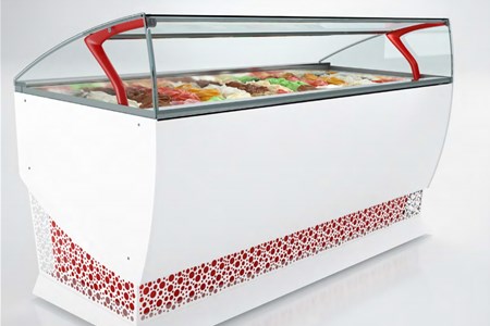 Vetrina gelato Olimpica Mesh