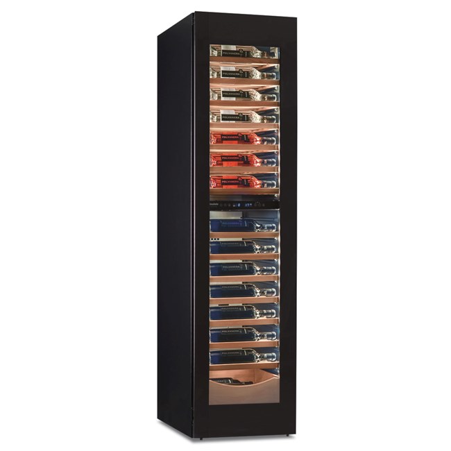 Frigo vini ventilata +2°C/+20°C  +12 °C / +20 °C nero