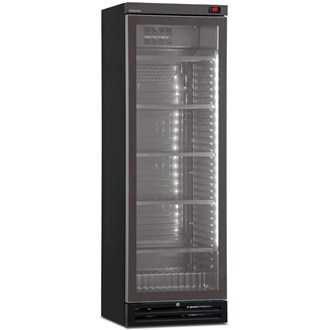 Frigo vetrina bibite statica 382 Lt nero 
