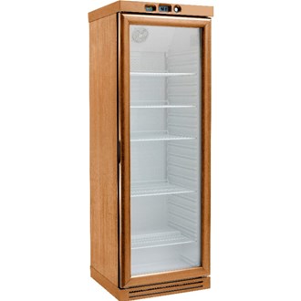 Vetrina frigo vini/bibite esterno in legno +2°C/+8°C 310 Lt