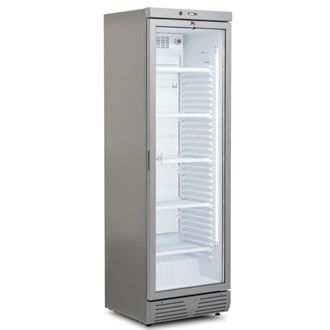 Vetrina frigo bibite 367 Lt +2+8 silver