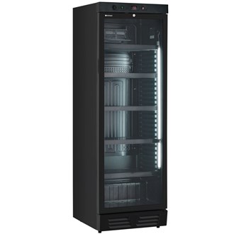 Vetrina frigo bibite 0 +10 450 Lt  nero