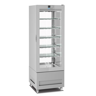 Vetrina frigo gelateria -15°-24°C 450 Lt vetro due lati