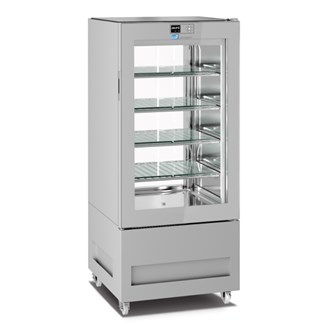Vetrina frigo gelateria -15°-24°C 300 Lt vetro due lati