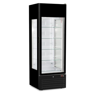 Vetrina frigo gelateria glamour tower 441 Lt nero