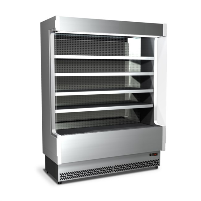 murale refrigerato inox per salumi e latticini profondità 600