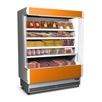 Murale refrigerato per carne profondità 800