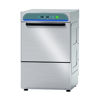 Lavabicchieri cesto quadro 35x35  con Dosatore Detergente e Brillantante