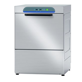 Lavastoviglie elettronica cesto quadro 50x50 trifase addolcitore, dosatore detergente e brillantante