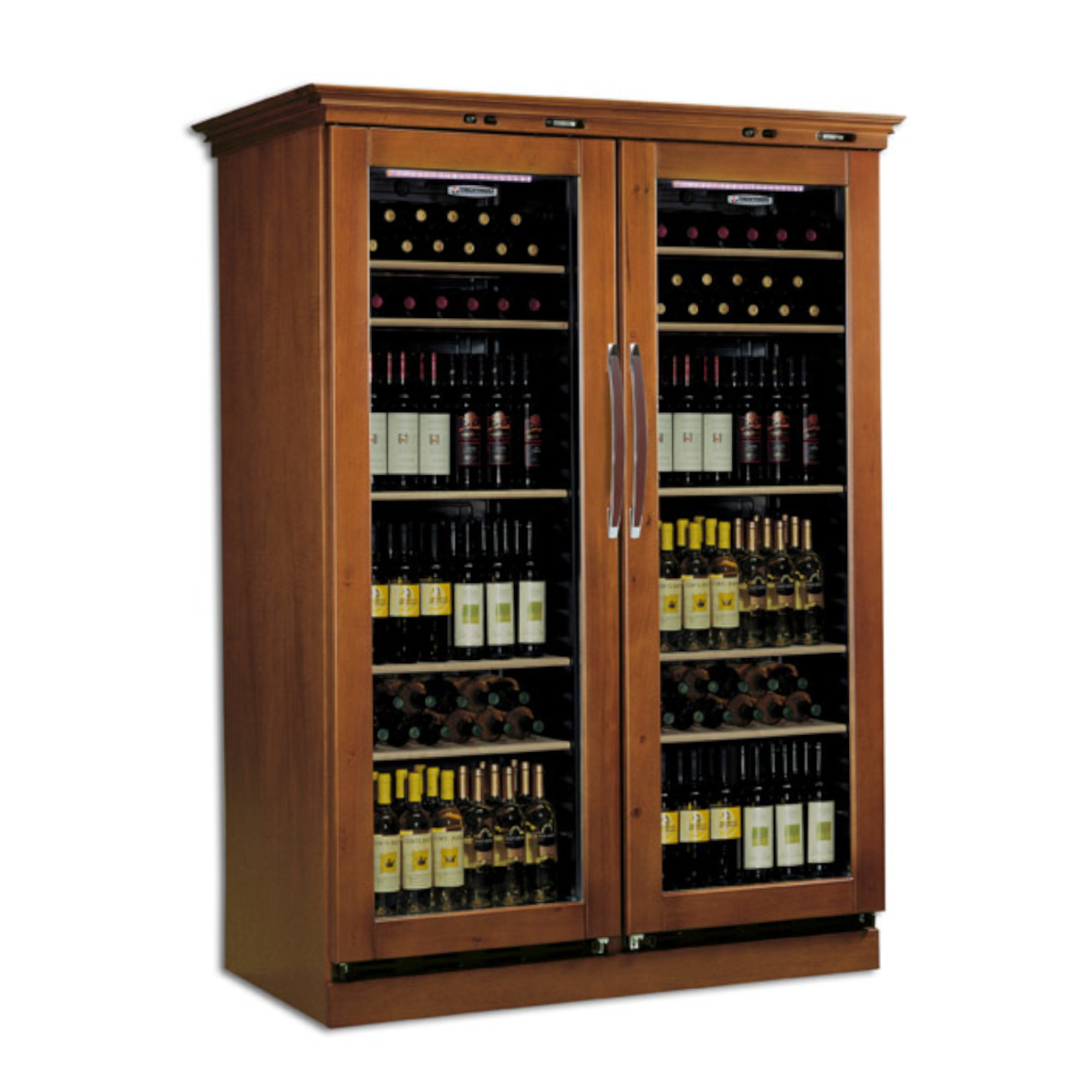 Cantina frigo vino con griglie in legno Maxicantinetta GLX