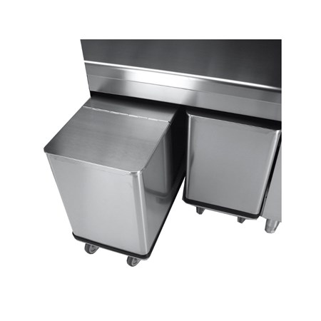 Tramogge e pattumiere inox